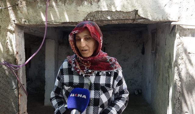 Mardin'de bir anne, çocuklarıyla karanlığa direniyor