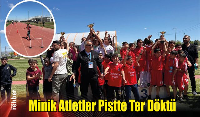 Minik Atletler Pistte Ter Döktü