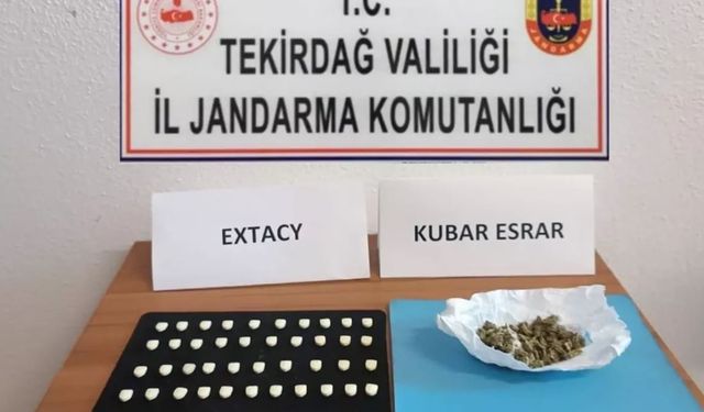 Tekirdağ'da uyuşturucu operasyonu: 5 kişi gözaltında