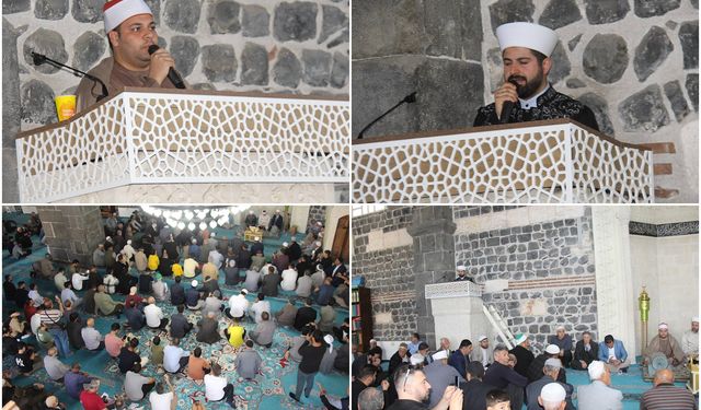Dünya birincisi hafızlardan Diyarbakır Ulu Camii’nde Kur’an ziyafeti