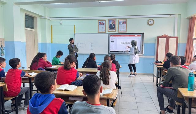Hasankeyf'te Aşı Haftası'nda Farkındalık Çalışmaları Yapıldı