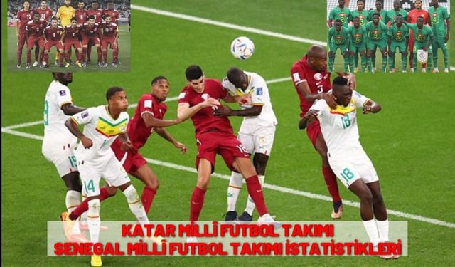 Katar millî futbol takımı - Senegal millî futbol takımı istatistikleri