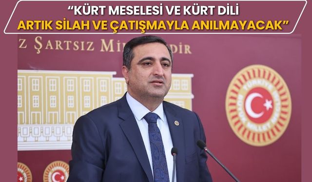 Kürt meselesi ve Kürt dili, artık silah ve çatışmayla anılmayacak