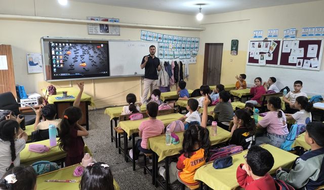 Ziya Gökalp İlkokulu Öğrencileri Bağımlılık Konusunda Bilgilendirildi