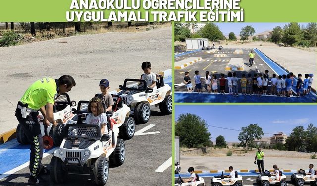 Anaokulu Öğrencilerine Uygulamalı Trafik Eğitimi