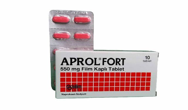 Aprol fort 550 mg nedir ne için kullanılır?