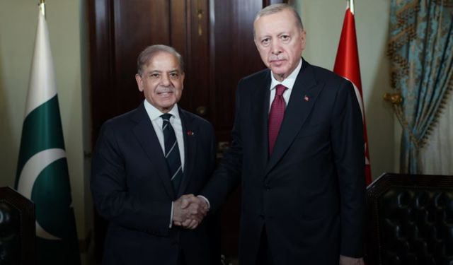 Cumhurbaşkanı Erdoğan, Pakistan Başbakanı Şerif ile görüştü
