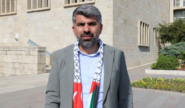 HÜDA PAR Mersin Milletvekili Dinç: Gazze için vicdan yürüyüşleri yeni bir dünya düzeninin temelidir
