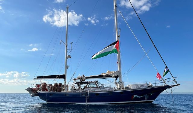 “Özgürlük Gemisi” Gazze'ye doğru yoluna devam ediyor