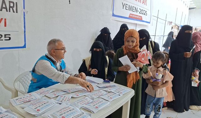 Uluslararası yardım kuruluşlarından Yemen'e bayram sevinci