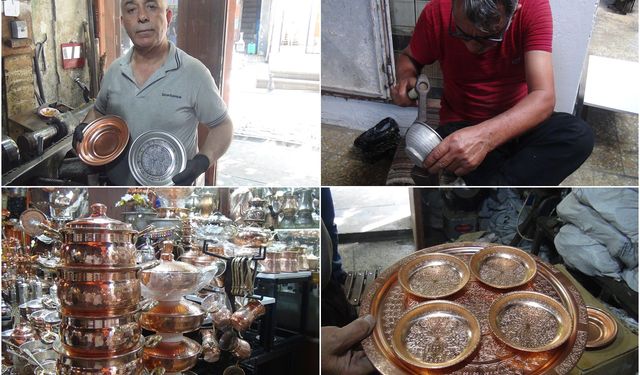 Bakır kaplarda pişen yemekler bambaşkadır
