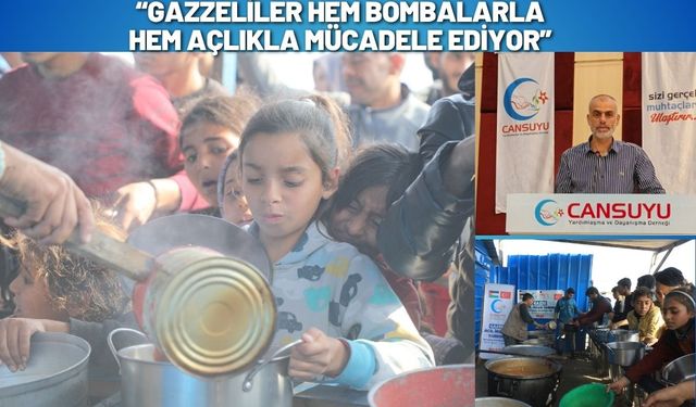 Gazzeliler Hem Bombalarla Hem Açlıkla Mücadele Ediyor