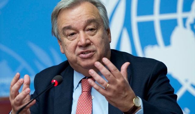 Guterres: Gazze'de son can damarları kesilmek üzere