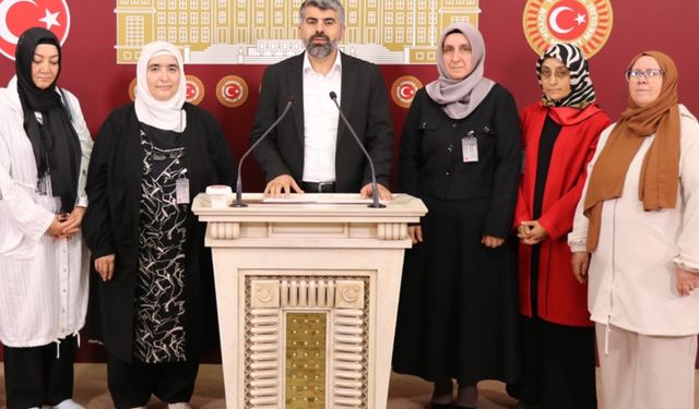 HÜDA PAR Milletvekili Dinç, 28 Şubat mağdurları yönelik komisyon kurulması için çağrıda bulundu