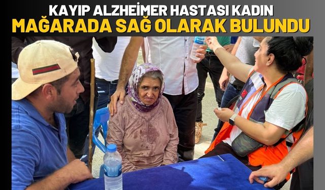 Kayıp Alzheimer Hastası Kadın Mağarada Sağ Olarak Bulundu