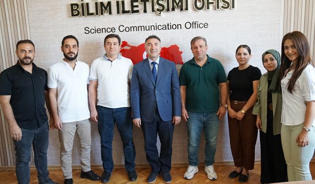 Rektör Demir'den Bilim İletişimi Ofisi'ne Ziyaret