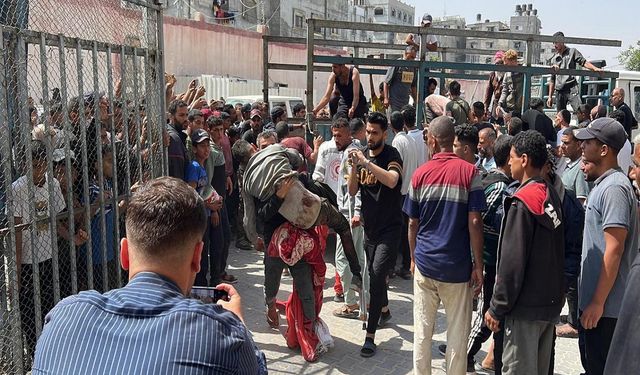 Yardım bekleyen Filistinli sivillere yeni saldırı