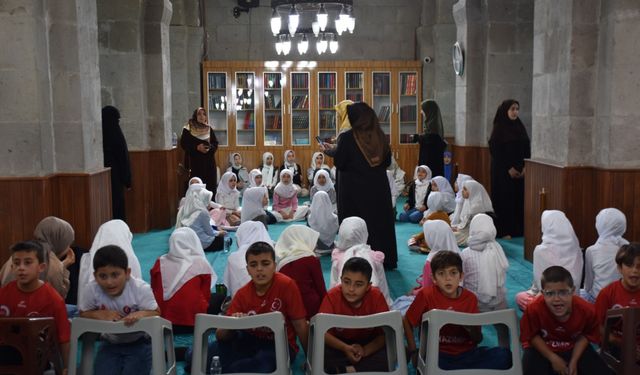 Yaz Kur'an kursları çocuk sesleriyle cıvıl cıvıl