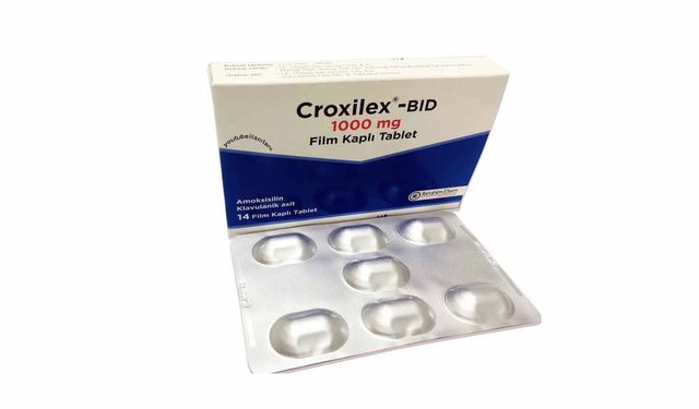 Croxilex bid 1000 mg nedir ne için kullanılır yan etkileri