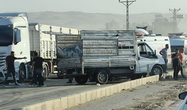 Batman Organize Sanayi Yolu'nda Zincirleme Kaza: Yaralılar Var