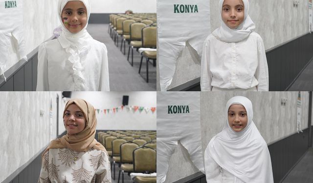 "Hayat Namazla Güzeldir" kurslarına katılan kız çocukları: Kurs bizlere çok şey kattı