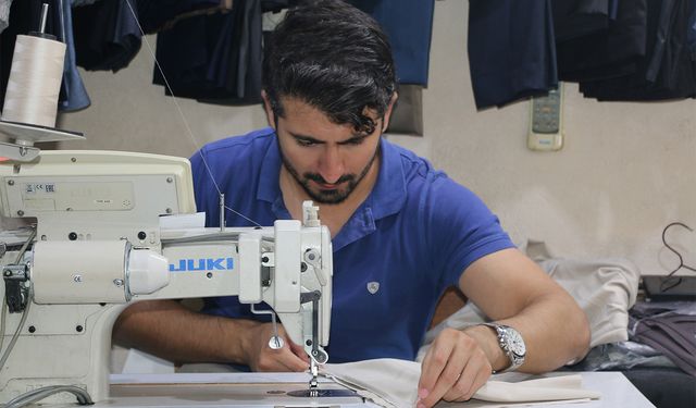Hazır giyime rağmen terzilik hayata tutunuyor