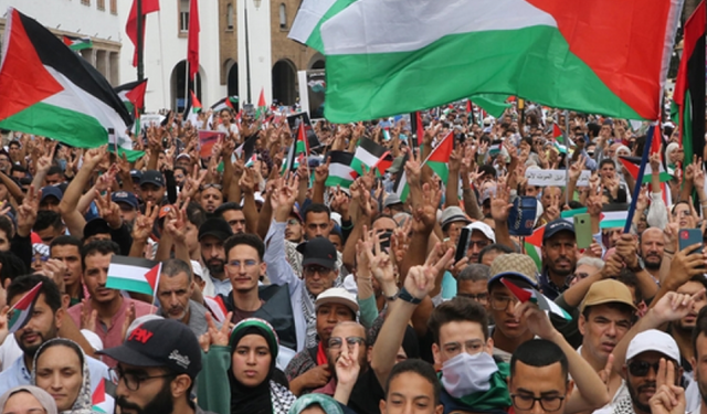 Fas, Moritanya, Lübnan ve Yemen'de Gazze'ye destek gösterileri