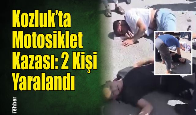 Kozluk'ta Motosiklet Kazası: 2 Kişi Yaralandı