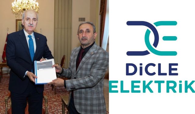 HÜDA PAR Milletvekili Demir, Dicle Elektrik'in uygulamalarına karşı toplanan imzaları Meclis Başkanı Kurtulmuş’a sundu