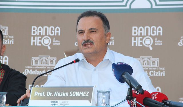 Prof. Dr. Sönmez: Melayê Cizîrî, insanlık medeniyetinin gelişmesine katkı sağladı