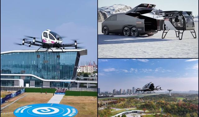 Çin, uçan otomobil çağını başlatıyor: İlk deneme üretimi gerçekleşti