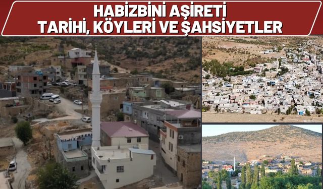 Habizbini Aşireti Tarihi, Köyleri ve Şahsiyetler
