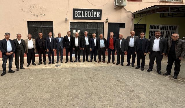 Habizbiniler Derneği'nden Kayapınar Belde Belediyesi'ne ziyaret