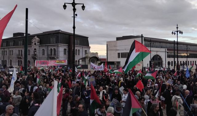İspanya Genelinde Filistin’e Destek Gösterileri Düzenlendi