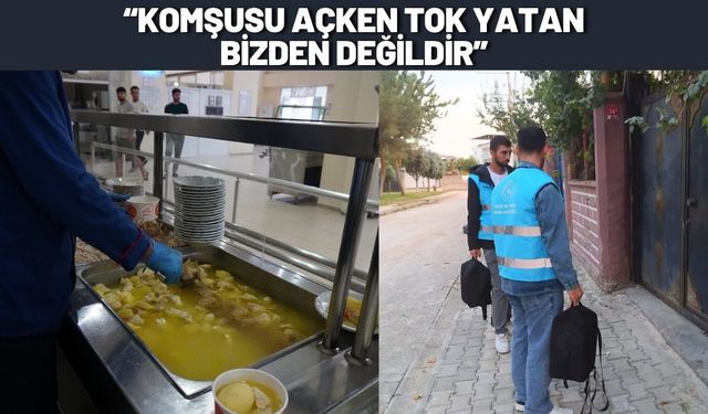 Komşusu Açken Tok Yatan Bizden Değildir