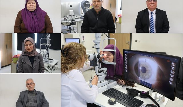 Kornea nakliyle hayata yeniden bakanlar duygularını paylaştı