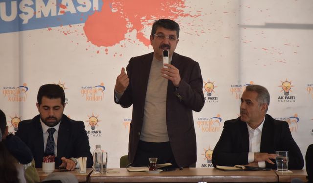 Nasıroğlu: “Batman’ın Yarınlarını Gençlerle Beraber Kuracağız”