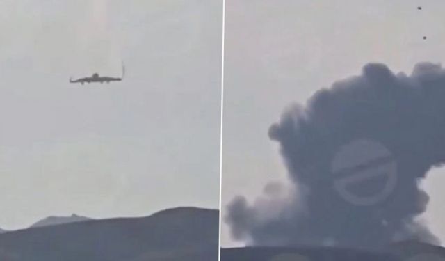 Türkiye Uçağı Düştü