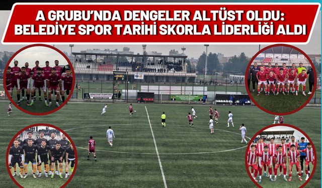 A Grubu’nda Dengeler Altüst Oldu: Belediye Spor Tarihi Skorla Liderliği Aldı