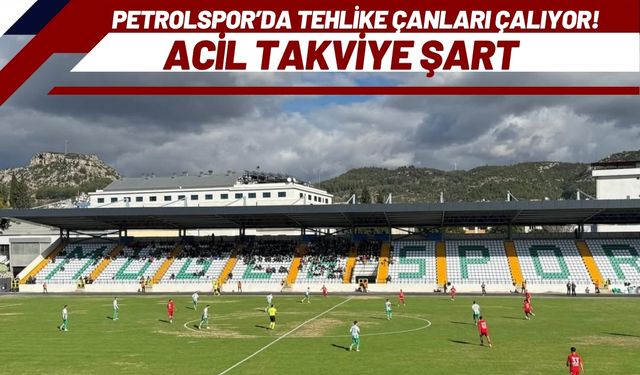 Batman Petrolspor’da Tehlike Çanları Çalıyor! Acil Takviye Şart