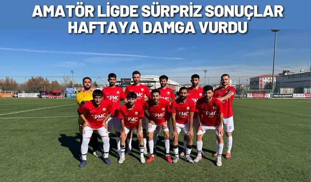 Amatör Ligde Sürpriz Sonuçlar Haftaya Damga Vurdu