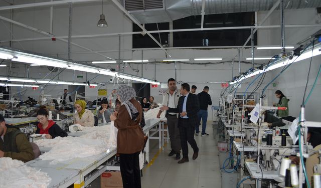 Batman SGK’dan Tekstil Firmalarına Bilgilendirme Ziyareti