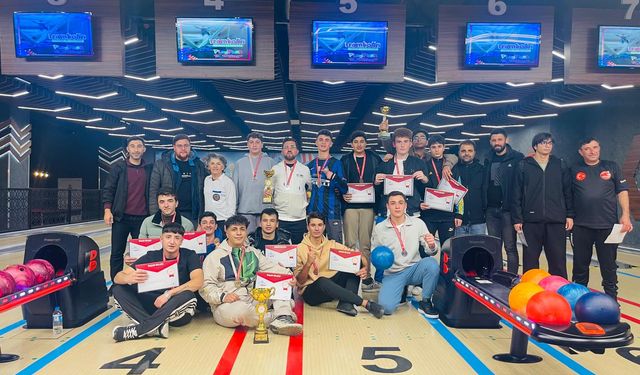 Batman’da 46 Okul ve 230 Sporcunun Katılımıyla Bowling İl Şampiyonası Sona Erdi