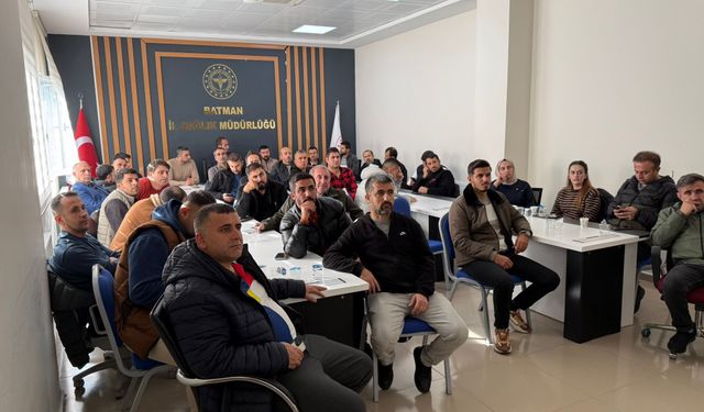 Batman’da Halk Sağlığı İçin Haşere İlacı Kullananlara Eğitim