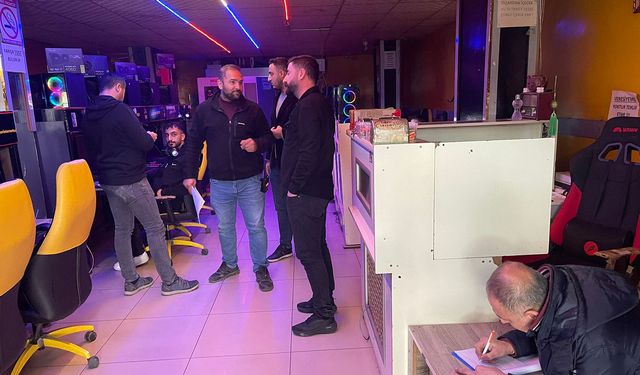 Batman'da internet kafeler denetlendi