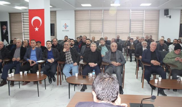 Batman’da Muhtarlara Sağlık Sistemi Brifingi! Vatandaş Daha Hızlı Hizmet Alacak