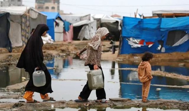 HAMAS: Yeni soğuk hava dalgası Gazze'de felaketi derinleştiriyor