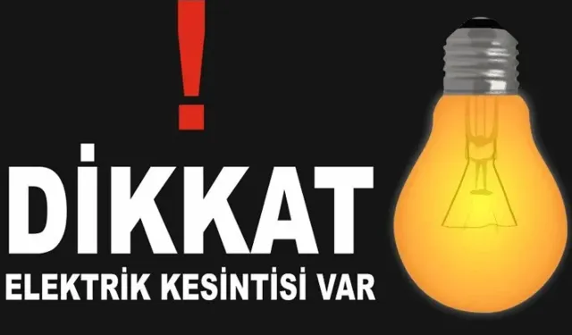 Yakutiye, Aşkale, Tekman, Horasan, Hınıs, İspir, Pasinler, Şenkaya, Tortum ve Palandöken'de elektrik kesintisi yaşanacak
