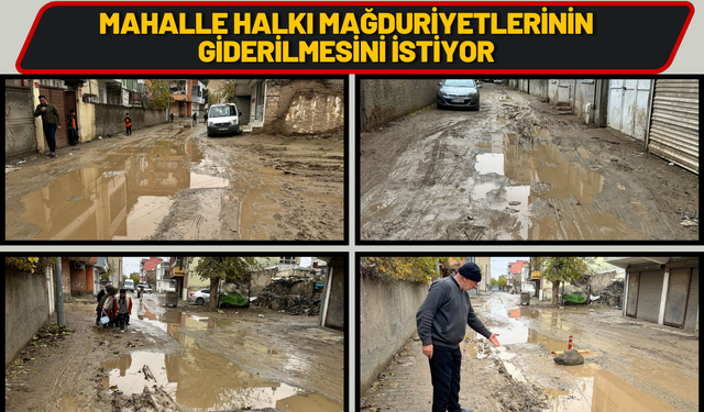 Mahalle Halkı Mağduriyetlerinin Giderilmesini İstiyor