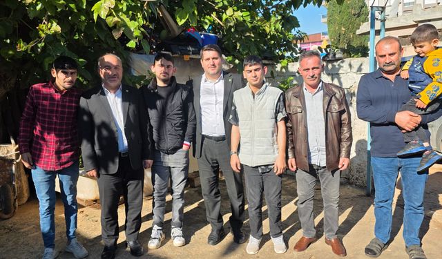 HÜDA PAR'dan engelli üç kardeşe anlamlı ziyaret